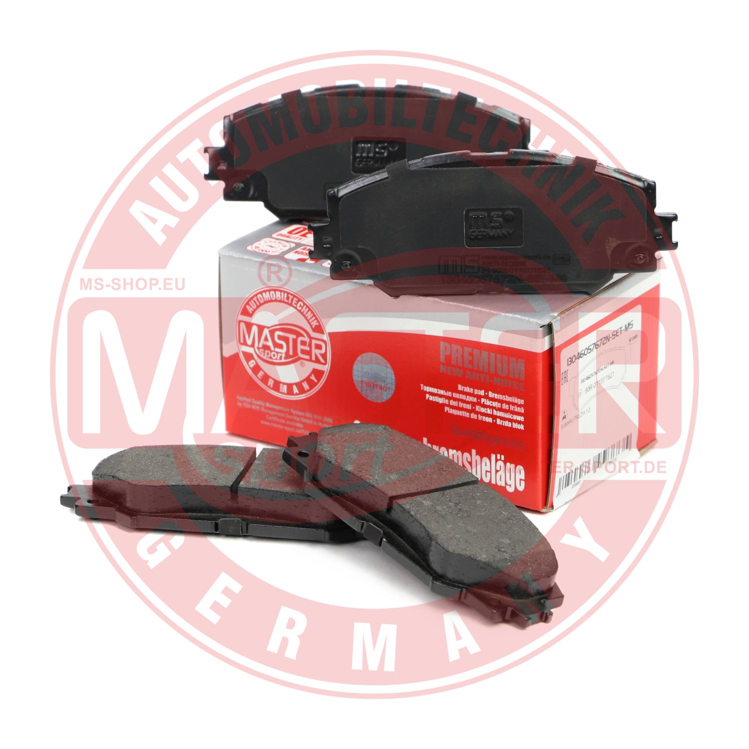 Placute frana MASTERSPORT GERMANY 13046057672N-SET-MS